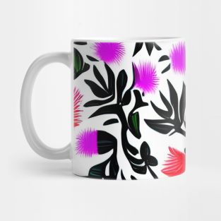 Fun Floral Pattern Mug